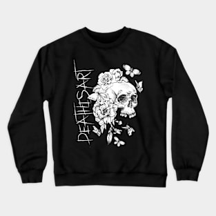 Death In The Flowers Crewneck Sweatshirt